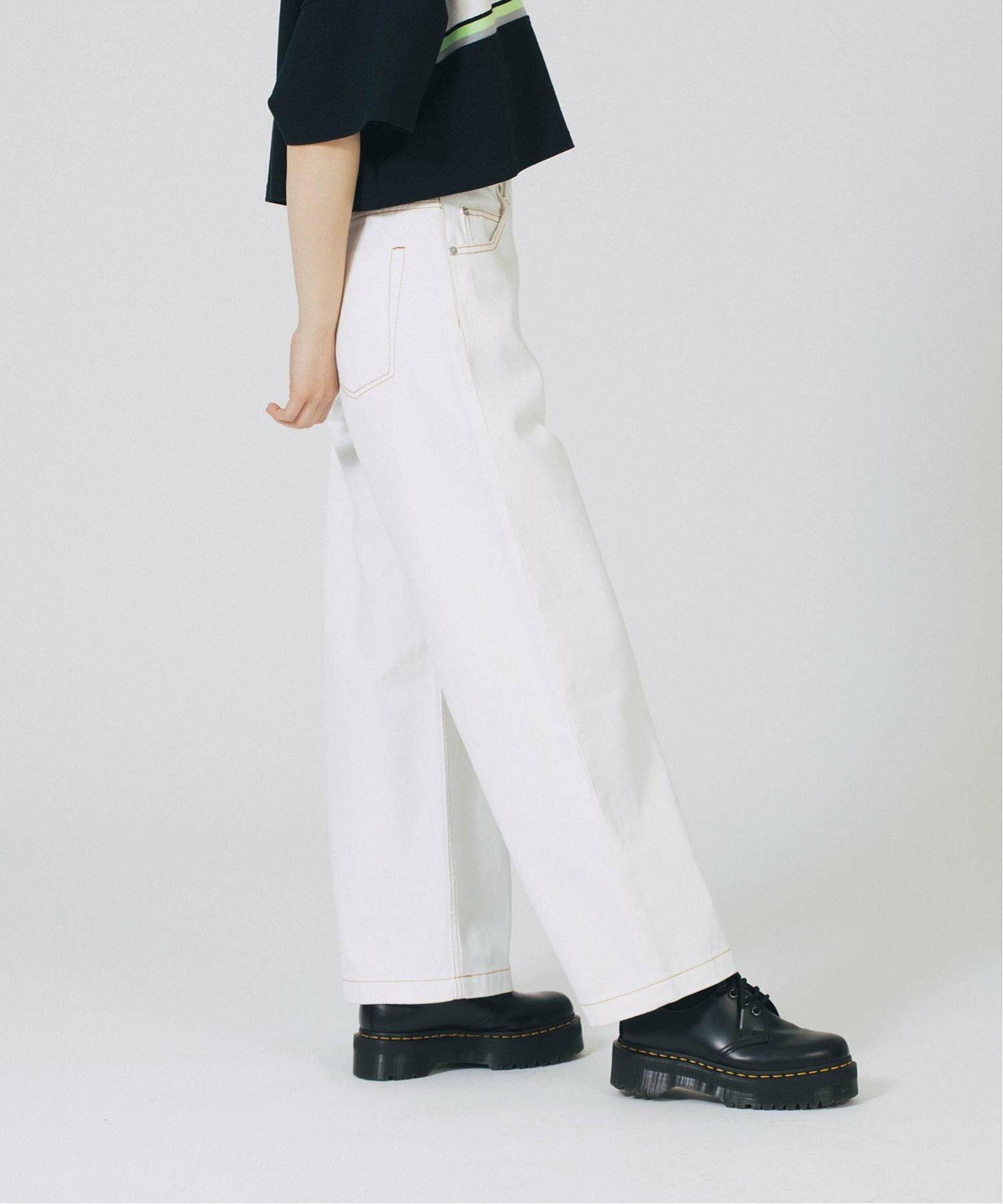 REVERSIBLE WIDE LEG PANTS パンツ X-girl